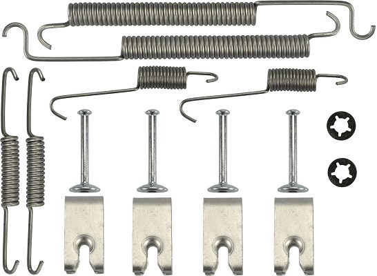 Tillbehörssats, bromsbackar, Bakaxel Trw SFK345 TRW