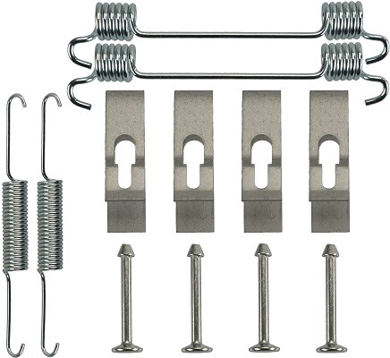 Tillbehörssats, bromsbackar, parkeringsbroms, Bakaxel Trw SFK346 TRW