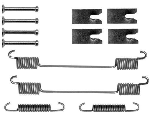 Tillbehörssats, bromsbackar, Bakaxel Trw SFK371 TRW