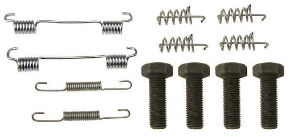 Tillbehörssats, bromsbackar, parkeringsbroms, Bakaxel Trw SFK393 TRW