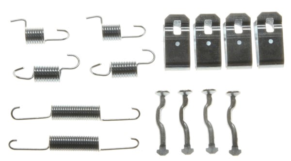 Tillbehörssats, bromsbackar, parkeringsbroms, Bakaxel Trw SFK404 TRW