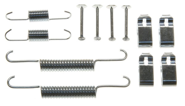 Tillbehörssats, bromsbackar, parkeringsbroms, Bakaxel Trw SFK409 TRW