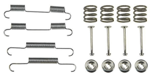 Tillbehörssats, bromsbackar, parkeringsbroms, Bakaxel Trw SFK418 TRW