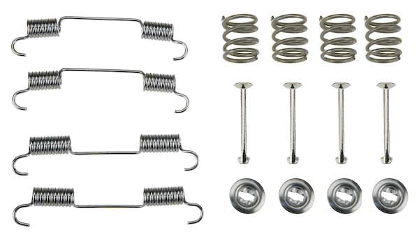 Tillbehörssats, bromsbackar, parkeringsbroms, Bakaxel Trw SFK421 TRW