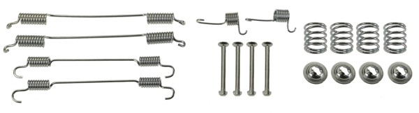 Tillbehörssats, bromsbackar, Bakaxel Trw SFK438 TRW