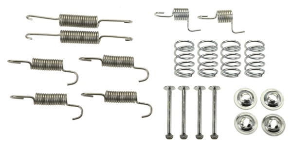 Tillbehörssats, bromsbackar, parkeringsbroms, Bakaxel Trw SFK442 TRW