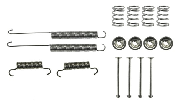 Tillbehörssats, bromsbackar, Bakaxel Trw SFK443 TRW