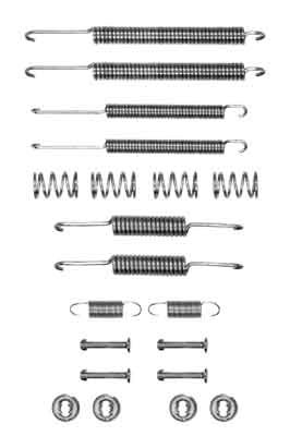 Tillbehörssats, bromsbackar, Bakaxel, Framaxel Trw SFK86 TRW