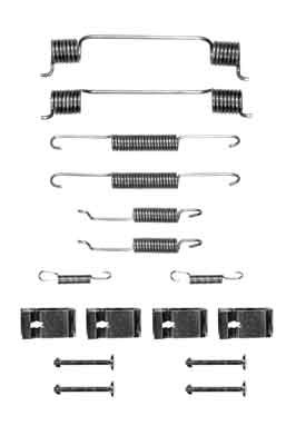 Tillbehörssats, bromsbackar, Bakaxel Trw SFK93 TRW