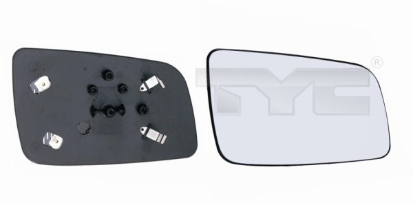 Spegelglas, yttre spegel, Höger TYC Spegelglas, yttre spegel, Höger TYC