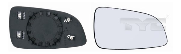 Spegelglas, yttre spegel, Höger TYC