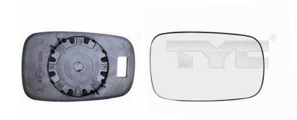 Spegelglas, yttre spegel, Vänster Tyc 328-0102-1 TYC