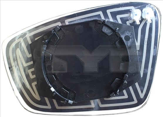 Spegelglas, yttre spegel, Höger Tyc 332-0057-1 TYC