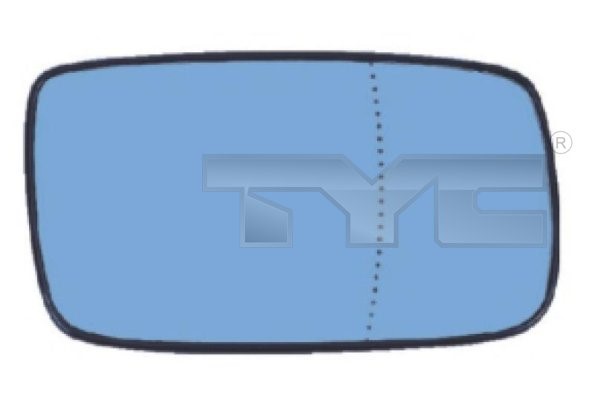 Spegelglas, yttre spegel, Höger Tyc 338-0009-1 TYC
