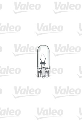 Glödlampa VALEO ESSENTIAL W5W W2.1x9.5d, Fram, Bak, Tvåsidig, Fra VALEO