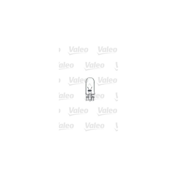 Glödlampa VALEO ESSENTIAL W5W W2.1x9.5d, Fram, Bak, Tvåsidig, Fra VALEO