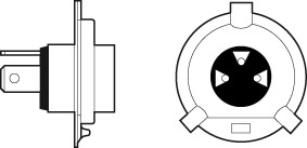 Glödlampa, dimljus, Fram VALEO