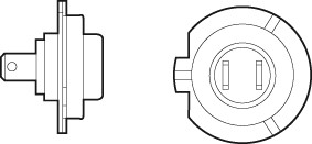 Halogenlampa VALEO AQUA VISION H7 PX26d 12V, Fram Valeo 032523 VALEO