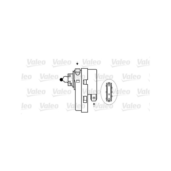 Inställning, strålkastarinriktning, Höger, Vänster Valeo 084641 VALEO Inställning, strålkastarinriktning, Höger, Vänster Valeo 084641 VALEO
