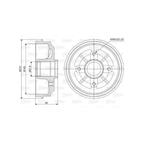 Bromstrumma, Bakaxel, Framaxel Valeo 237001 VALEO Bromstrumma, Bakaxel, Framaxel Valeo 237001 VALEO