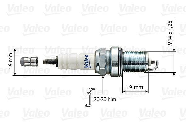 Tändstift Valeo 246851 VALEO