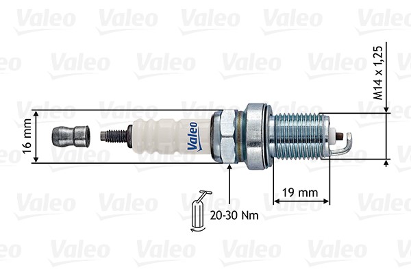 Tändstift Valeo 246871 VALEO