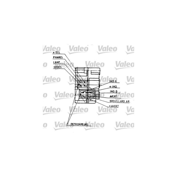 Rattstångsbrytare Valeo 251109 VALEO