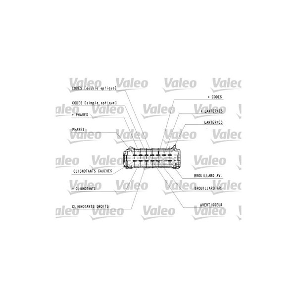 Rattstångsbrytare Valeo 251436 VALEO Rattstångsbrytare Valeo 251436 VALEO