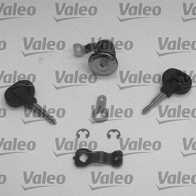 Låscylinder, Fram, Tvåsidig, Baklucka Valeo 252522 VALEO