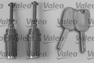 Låscylindersats, Höger fram, Vänster fram Valeo 256924 VALEO