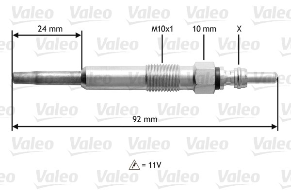 Glödstift VALEO