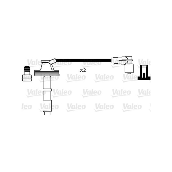 Tändkabelsats Valeo 346001 VALEO Tändkabelsats Valeo 346001 VALEO