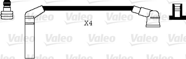 Tändkabelsats Valeo 346006 VALEO