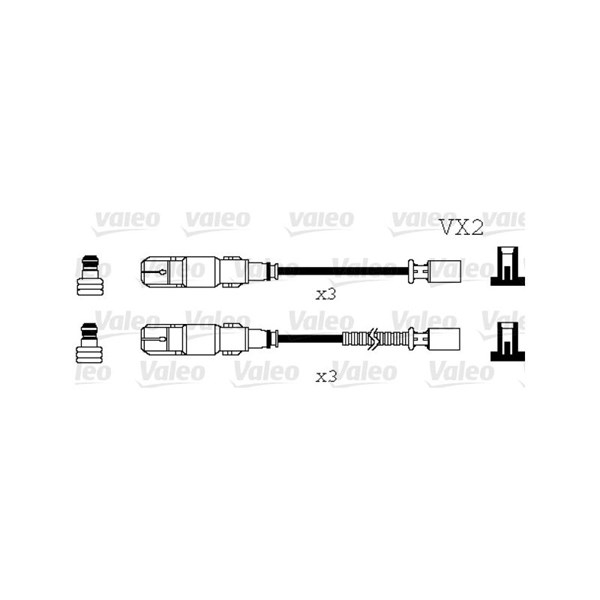 Tändkabelsats Valeo 346071 VALEO