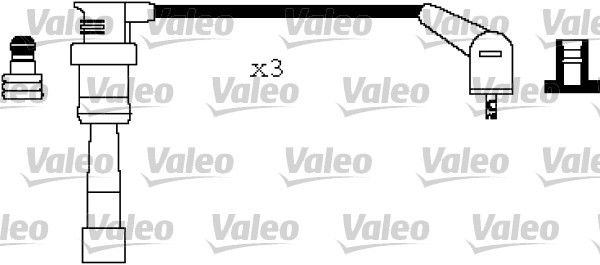 Tändkabelsats Valeo 346197 VALEO