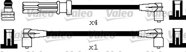 Tändkabelsats Valeo 346306 VALEO