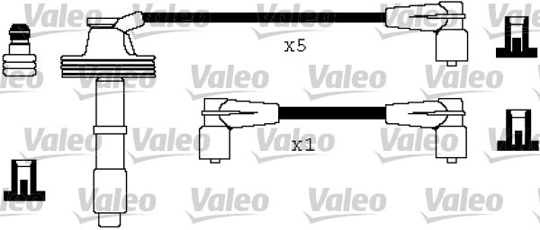 Tändkabelsats Valeo 346327 VALEO
