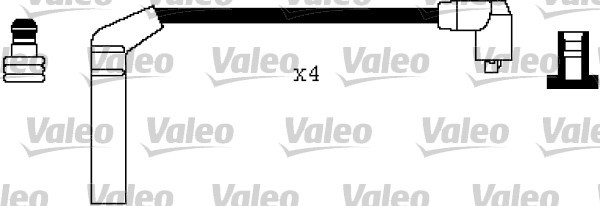 Tändkabelsats Valeo 346354 VALEO