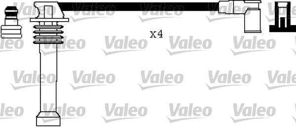Tändkabelsats Valeo 346367 VALEO