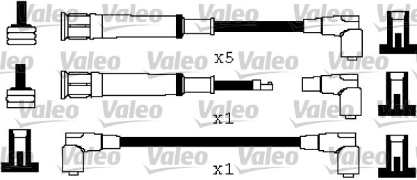 Tändkabelsats Valeo 346377 VALEO