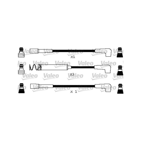 Tändkabelsats Valeo 346670 VALEO