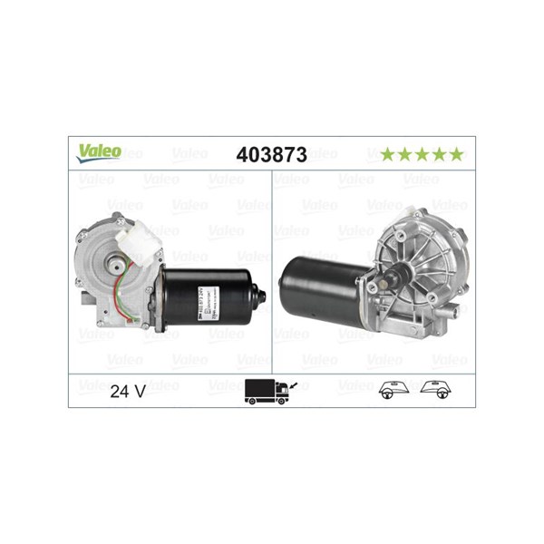 Torkarmotor 24V, Fram Valeo 403873 VALEO