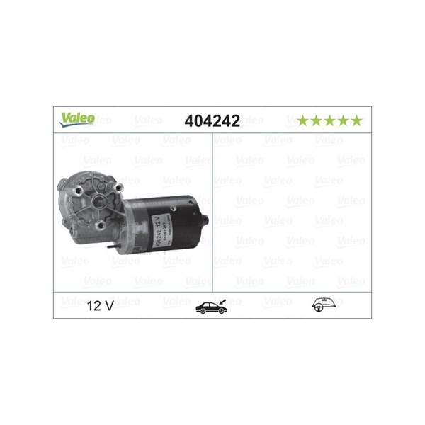 Torkarmotor 12V, Fram Valeo 404242 VALEO