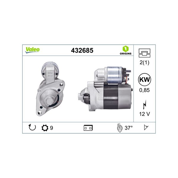 Startmotor VALEO