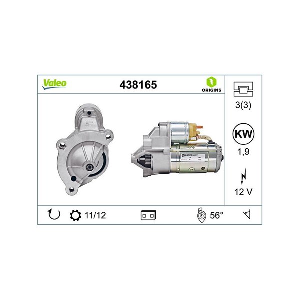 Startmotor VALEO