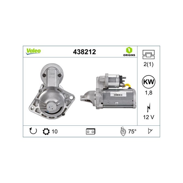 Startmotor VALEO