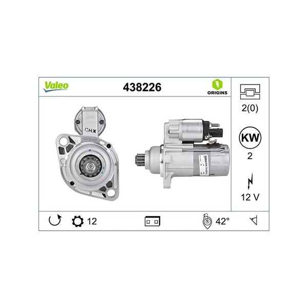 Startmotor VALEO