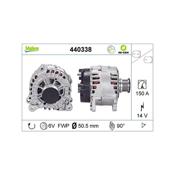 Generator 14V 150A Valeo 440338 VALEO