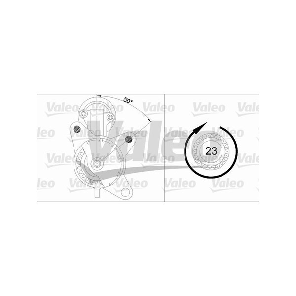 Startmotor 12V Valeo 455894 VALEO Startmotor 12V Valeo 455894 VALEO