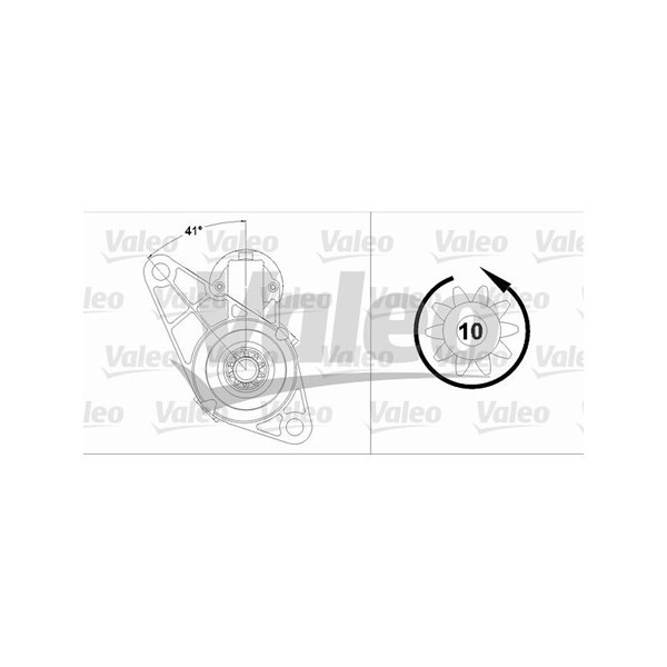 Startmotor 12V Valeo 458214 VALEO Startmotor 12V Valeo 458214 VALEO
